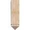Ekena Millwork Olympic Arts & Crafts Smooth Bracket, Douglas Fir, 5 1/2"W x 20"D x 20"H BKT06X20X20OLY03SDF - alternate 2